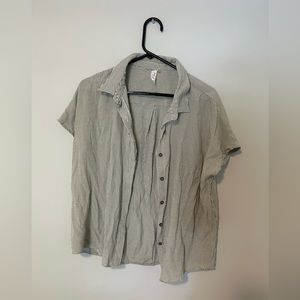 Cute and casual button top